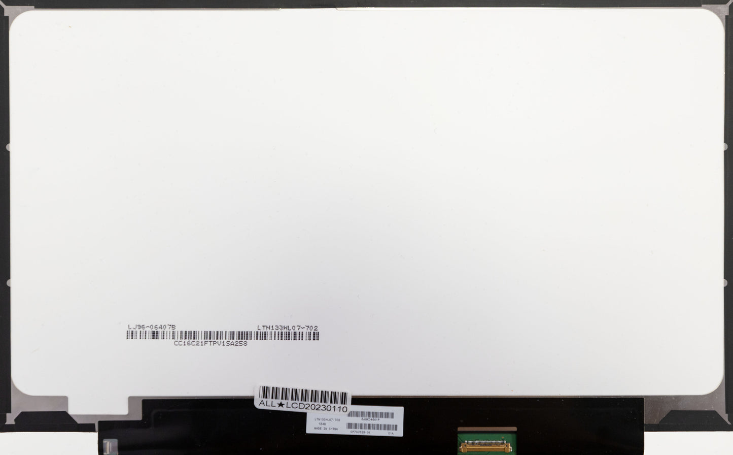 L96-06407B Laptop Scherm 13,3" 1920x1080 Full-HD Mat IPS eDP