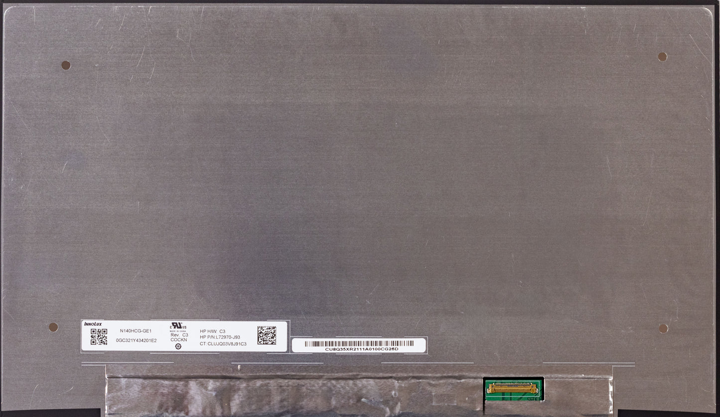 VOORRAAD 14,0 | 30 pins | Plak | inverter backfold | 1920x1080 | mat N140HCG-GE1